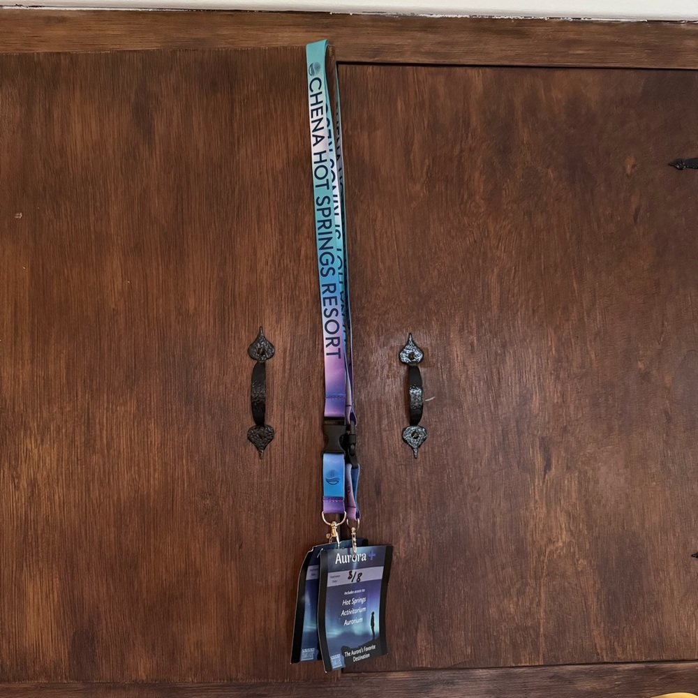 Chena Hot Springs Resort Lanyards Alaska Northern Lights